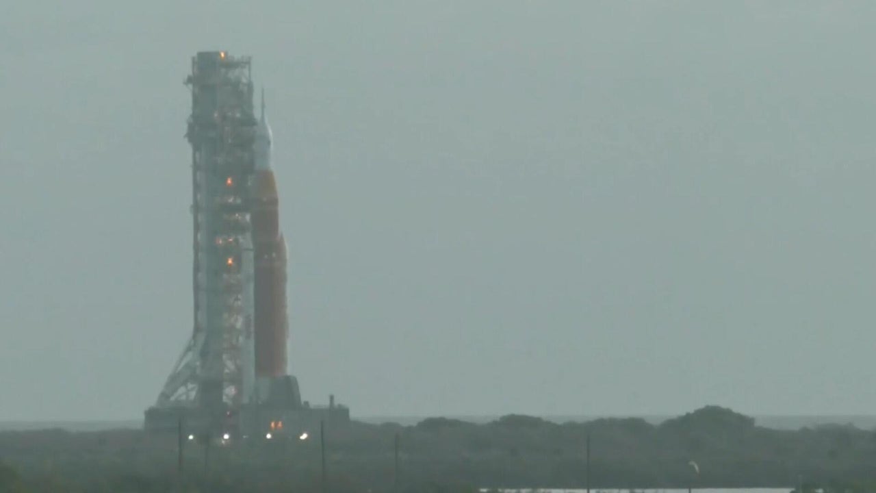 Repaired Artemis II rocket returns to launch pad