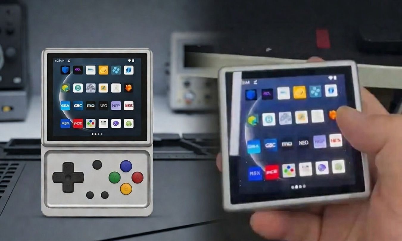 Remember the Nokia Twist and Motorola Flipout? This handheld brings ...