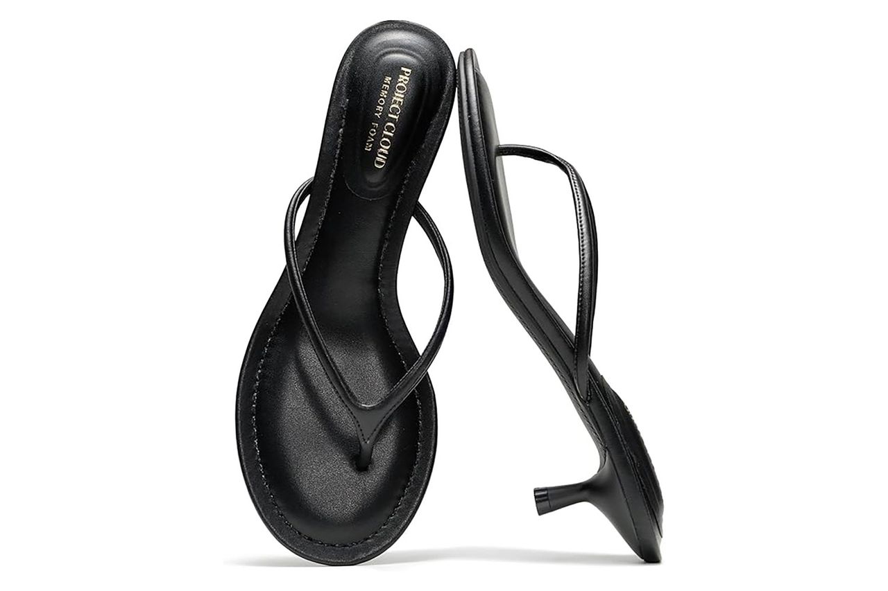 Project Cloud 100% Genuine Leather Kitten Heels for