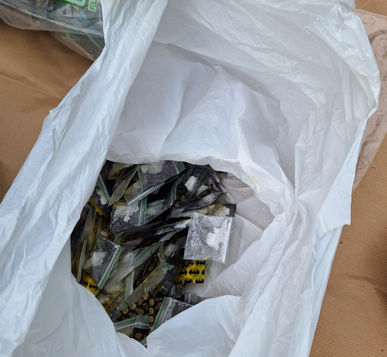 Two men due in court after seizure of suspected drugs worth £100k