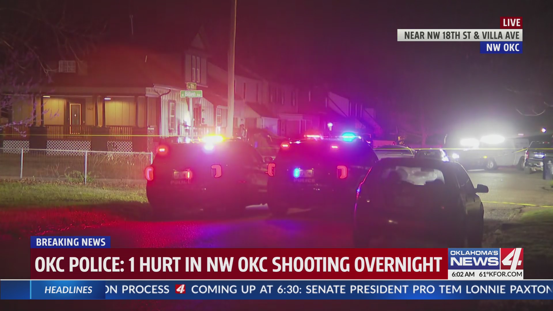 One injured in NW Oklahoma City shooting, police say