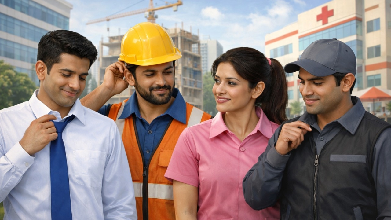 Not just white collar; today we have pink, blue, and grey collar jobs too