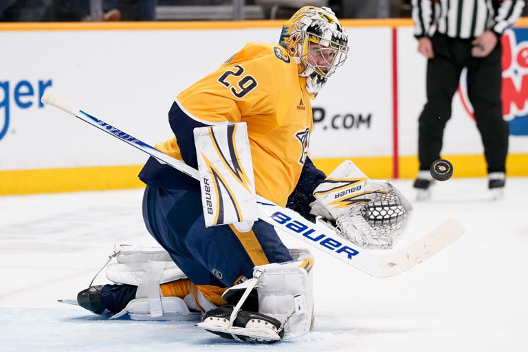 Inside Justus Annunen's start for Predators, finding Matt Murray ...