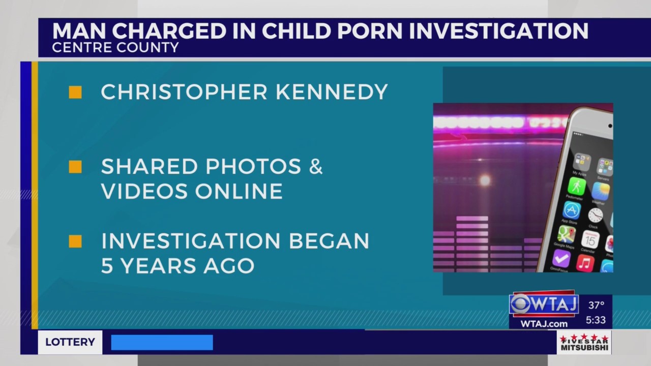 Centre County man charged with child porn after 5-year investigation