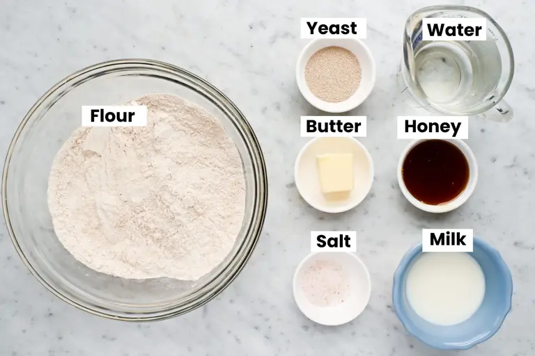 Soft wheat dinner rolls (made with whole wheat flour)