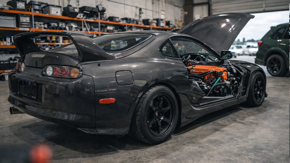 We put a Hellephant engine in a Supra