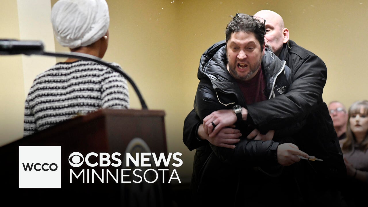 Man accused of spraying Rep. Ilhan Omar with liquid to be arraigned Friday