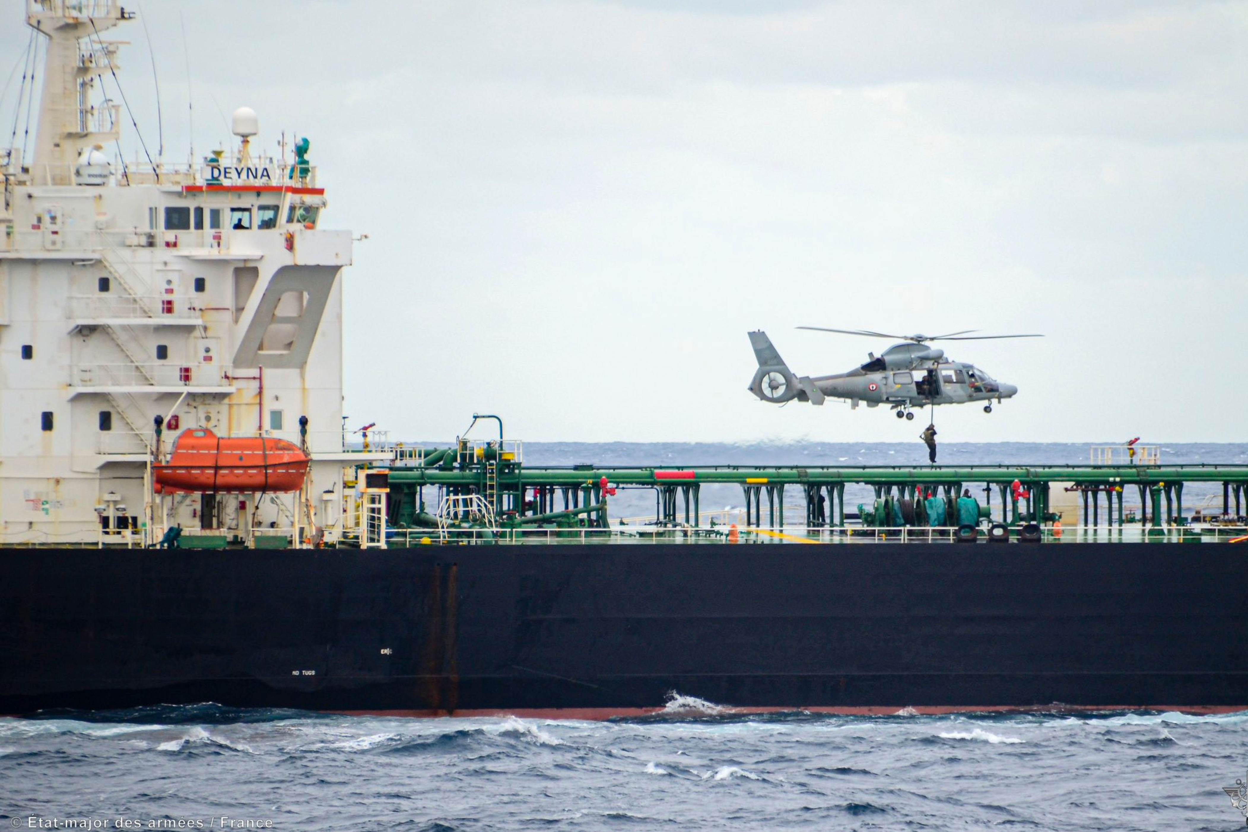 France sends warning to Russia as it seizes 'shadow fleet' tanker