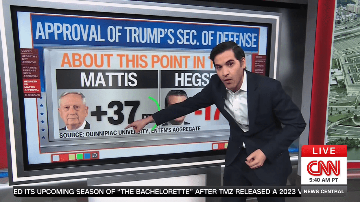 CNN data guru floored over Pete Hegseth’s historic unpopularity: 'On a ...