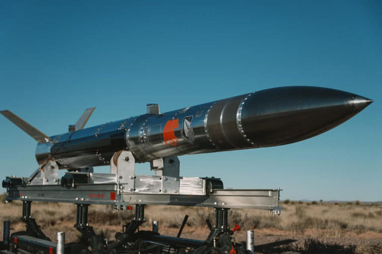Pentagon-backed flight reveals first flight-proven hypersonic missile ...
