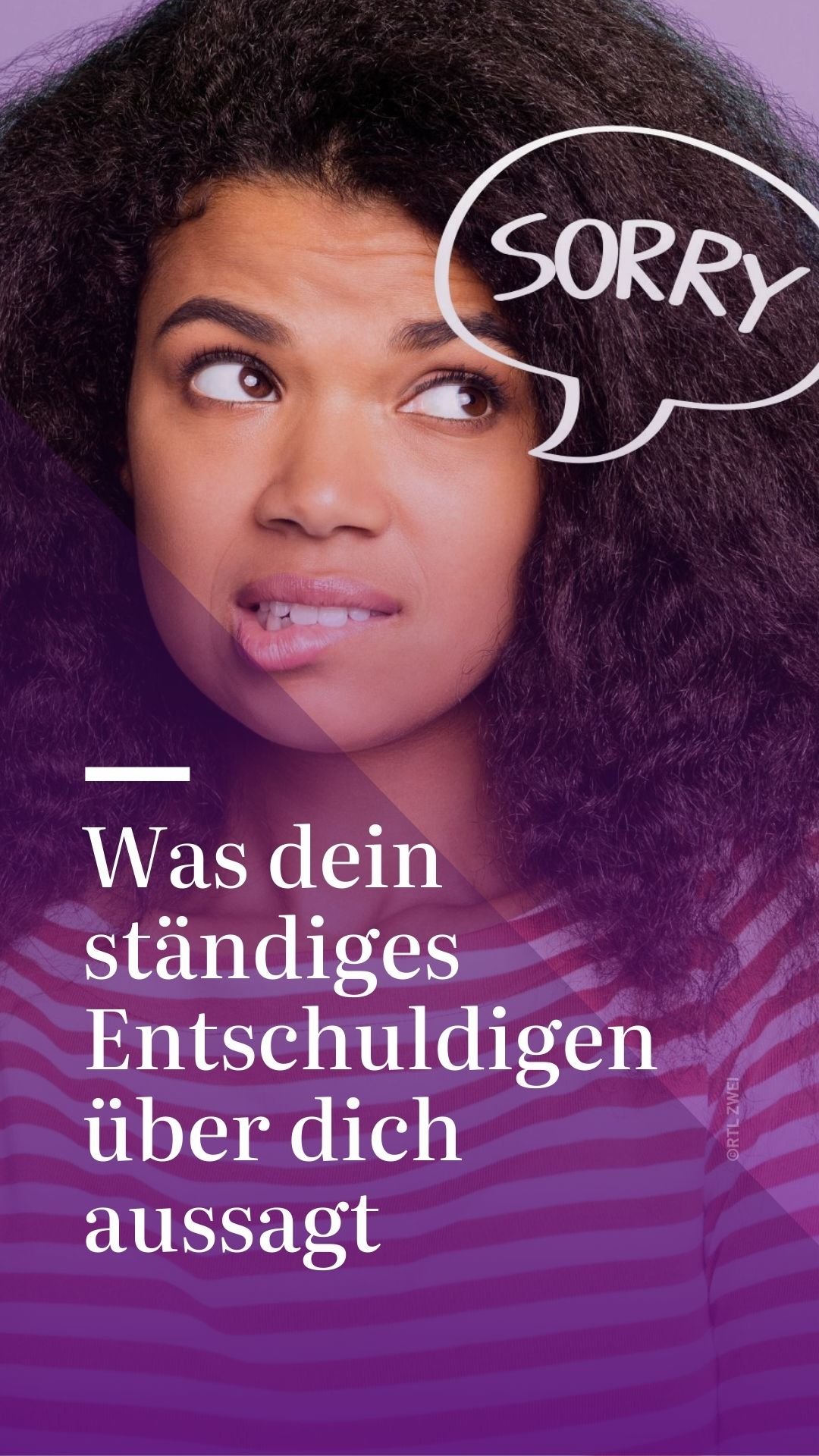 Was dein ständiges Entschuldigen über dich aussagt