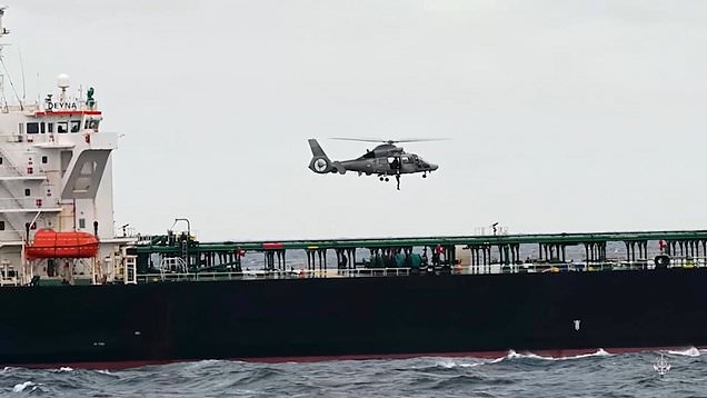 French navy seize Russian shadow fleet tanker