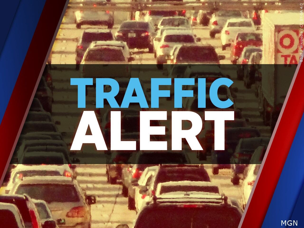 Traffic alert: Route 50 eastbound closed due to semi truck rollover ...