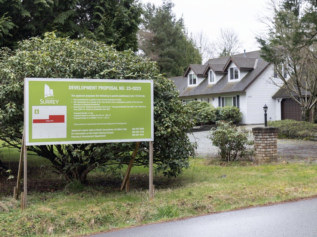 Developer seeking to register covenants to restrict density in South ...