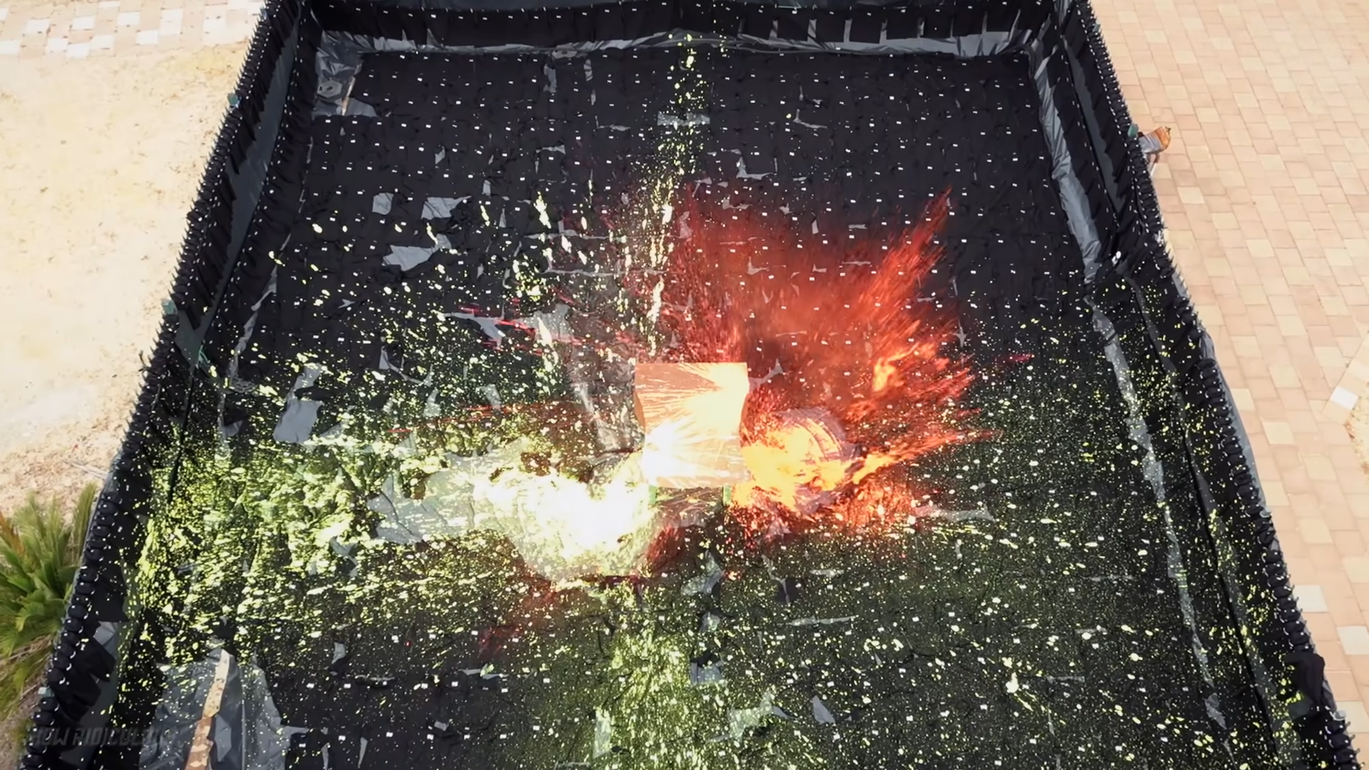 What happens when you use explosives to customize 10,000 shirts