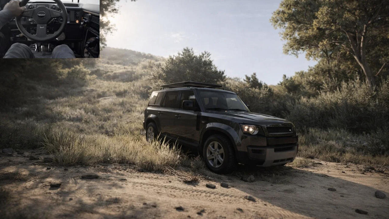 Off road driving tips using Land Rover Defender setup