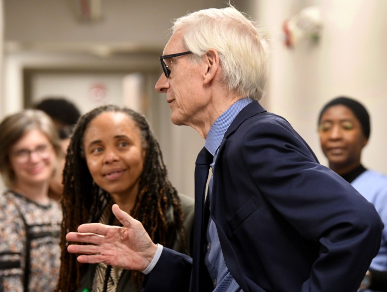 Gov. Evers visits Pillar Health in Racine after signing landmark ...