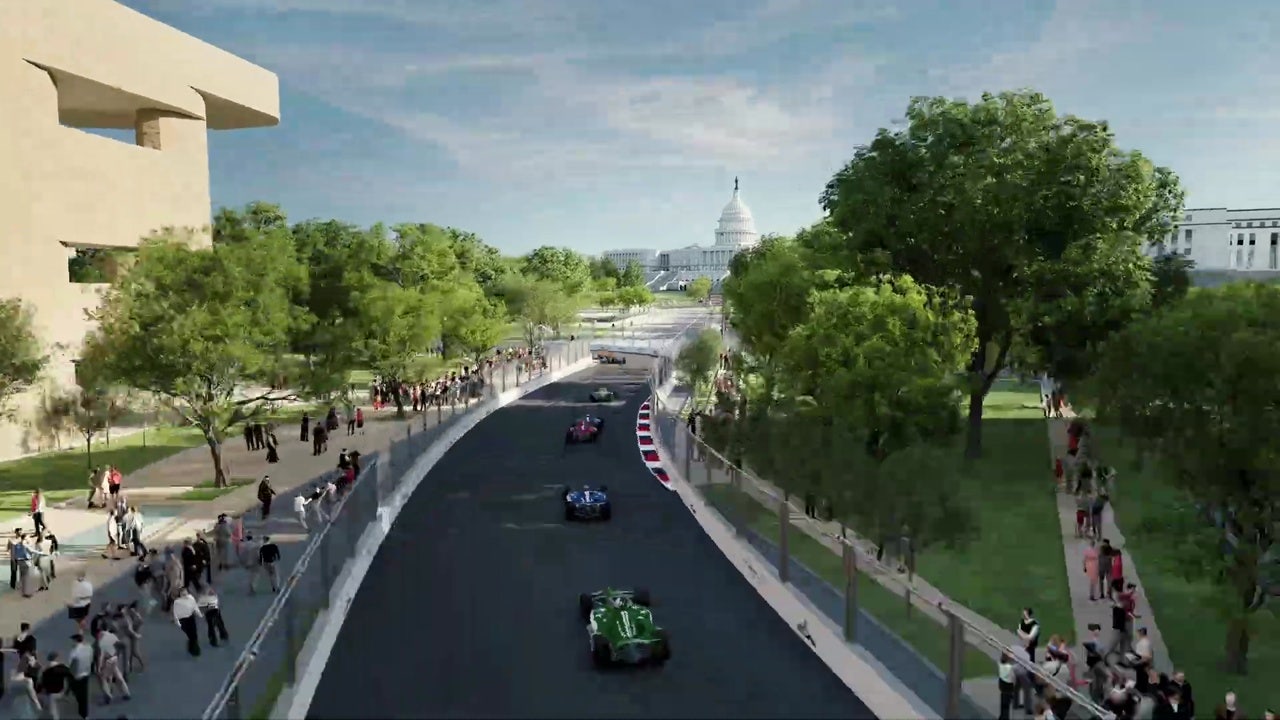 Virtual preview shows IndyCar’s Freedom 250 Grand Prix racing past DC ...