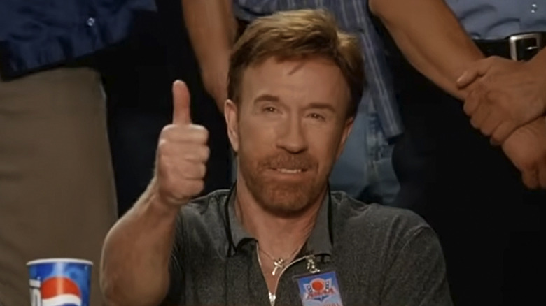Chuck Norris' dodgeball cameo came together after one key move by Ben ...
