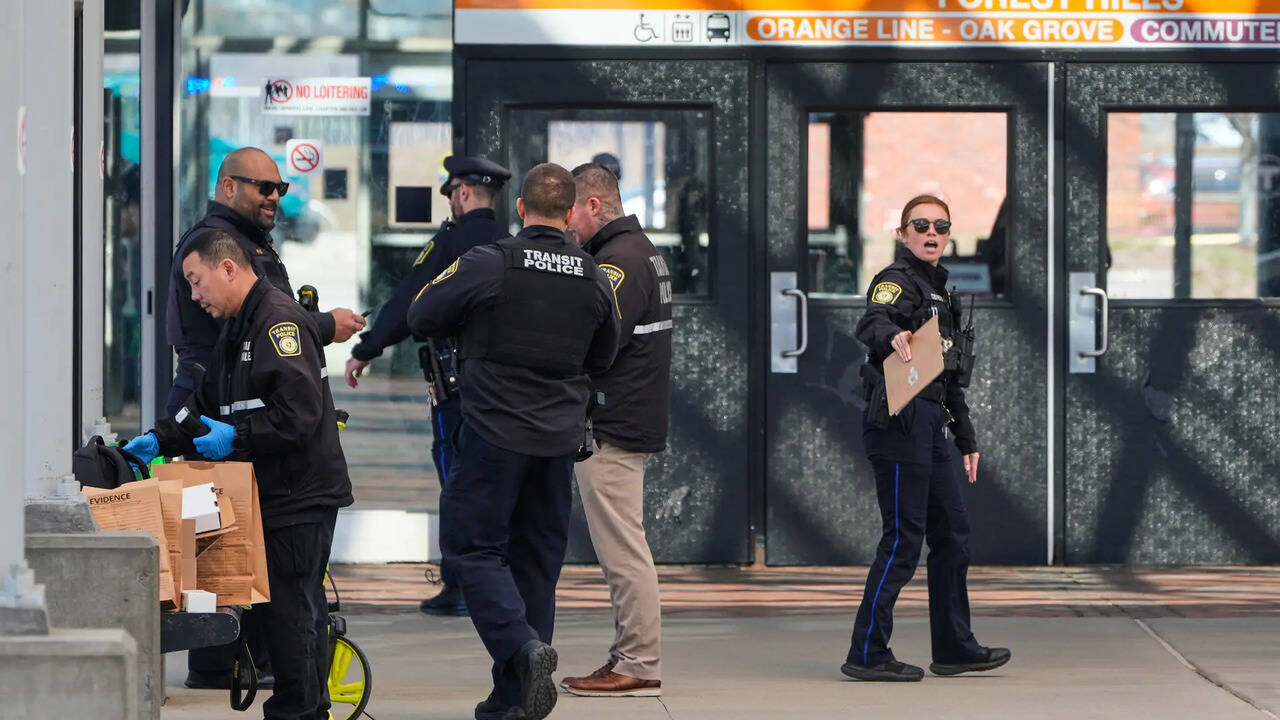 Six hospitalized following incident at Boston transit station