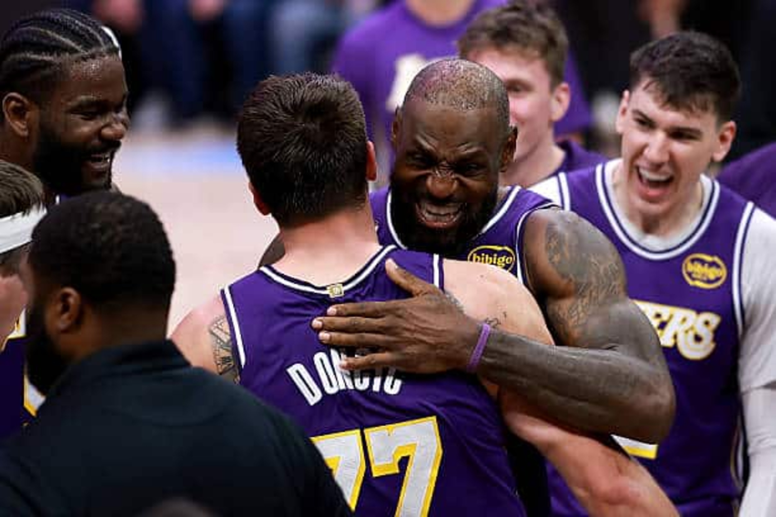LeBron and Luka achieve NBA history in crucial win
