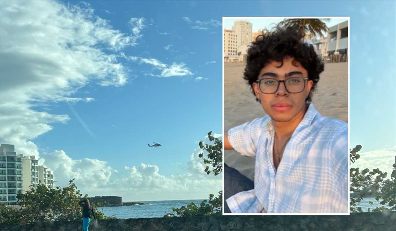 Coast Guard searches for Sam Cruz on Puerto Rico beach