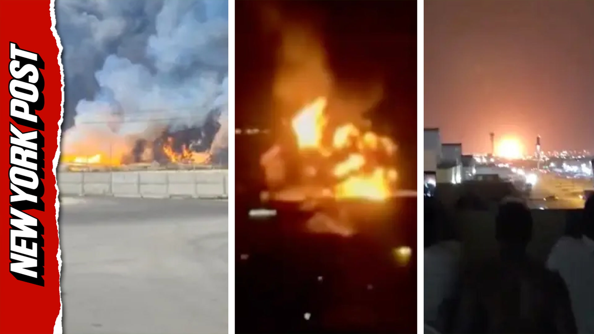 Iran unleashes intense retaliation on Gulf oil facilities