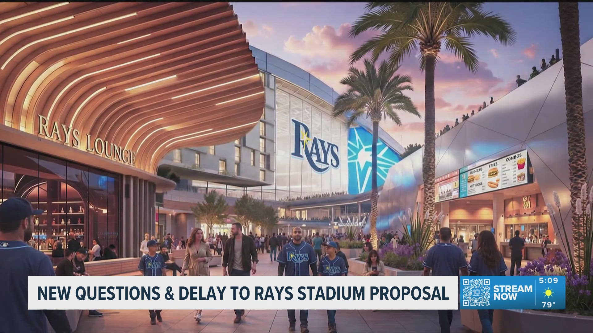 New questions, delays in Rays stadium proposal