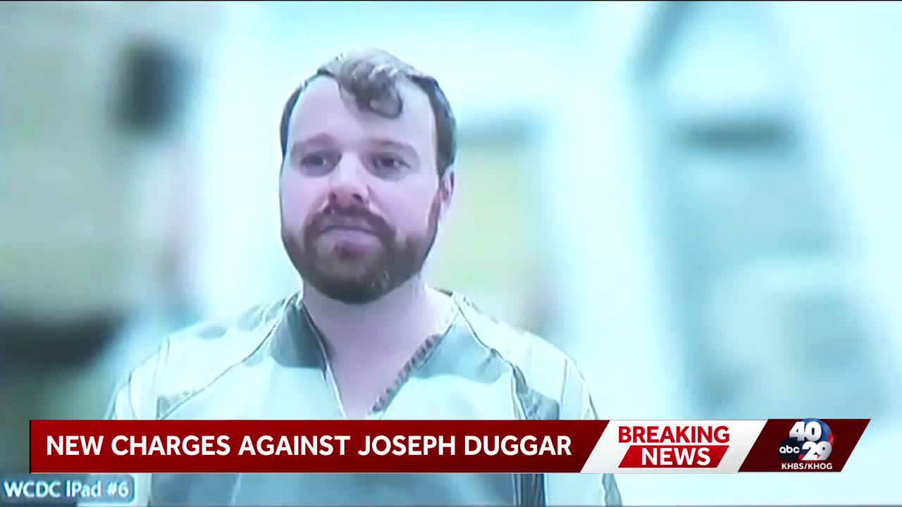 Joseph Duggar facing new charges in Tontitown after waiving extradition ...