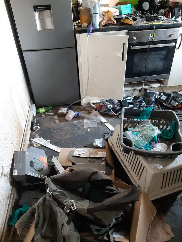 Howling mad! Man kept pack of wolves in back garden of his Grangemouth  semi-detached