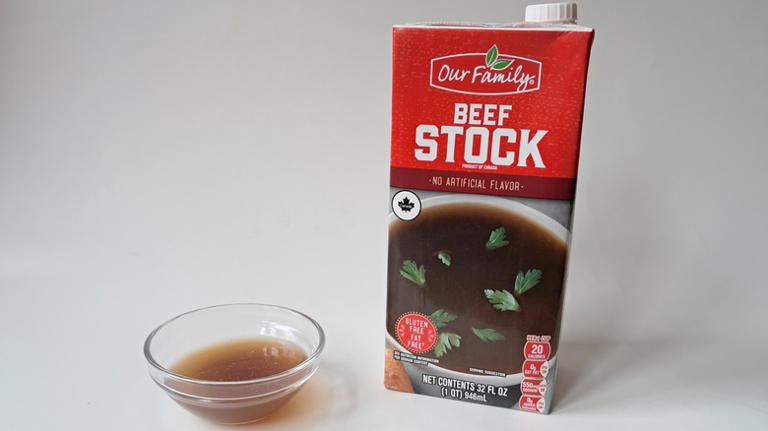 Store-bought beef stock, ranked worst to best
