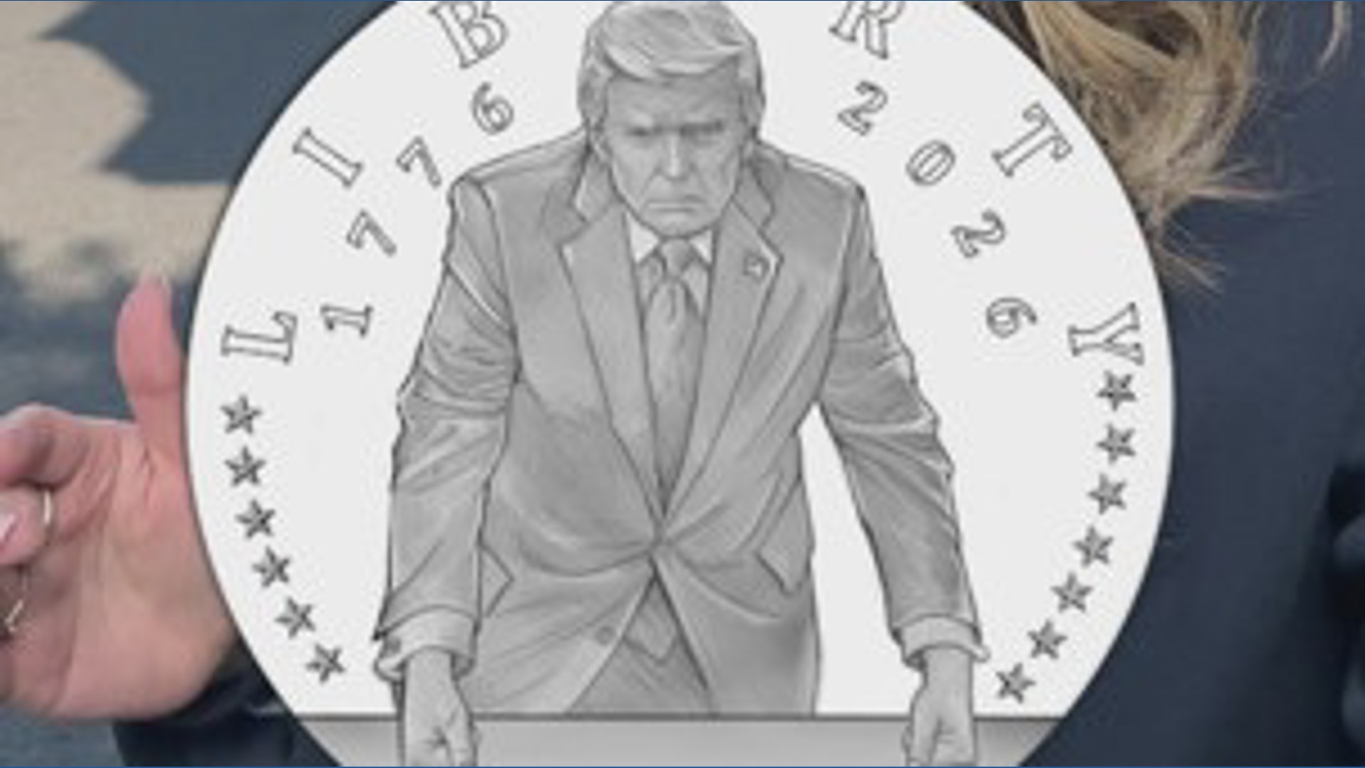 US Mint to produce commemorative coin featuring Trump