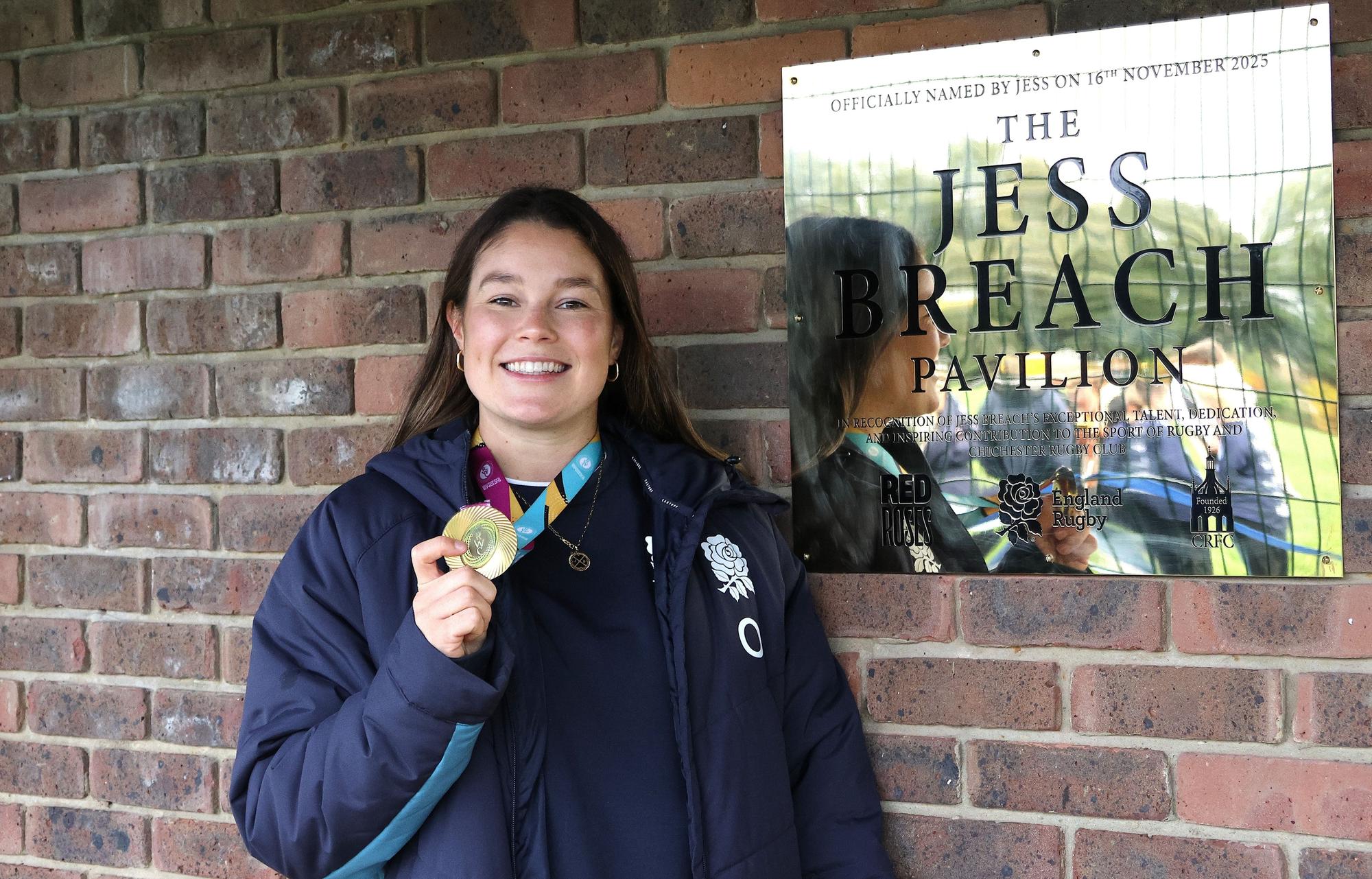 England rugby star Jess Breach awarded Freedom of the City of Chichester
