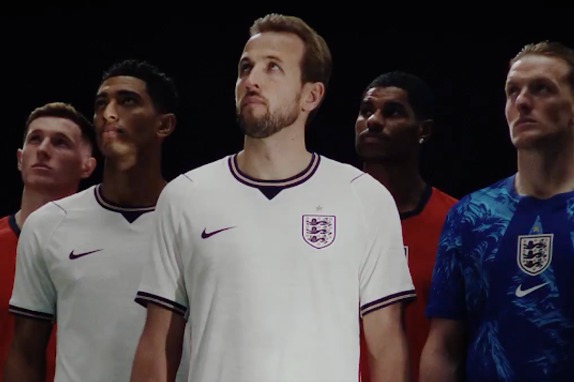 England 2026 World Cup kit released as Harry Kane leads Nike Three ...