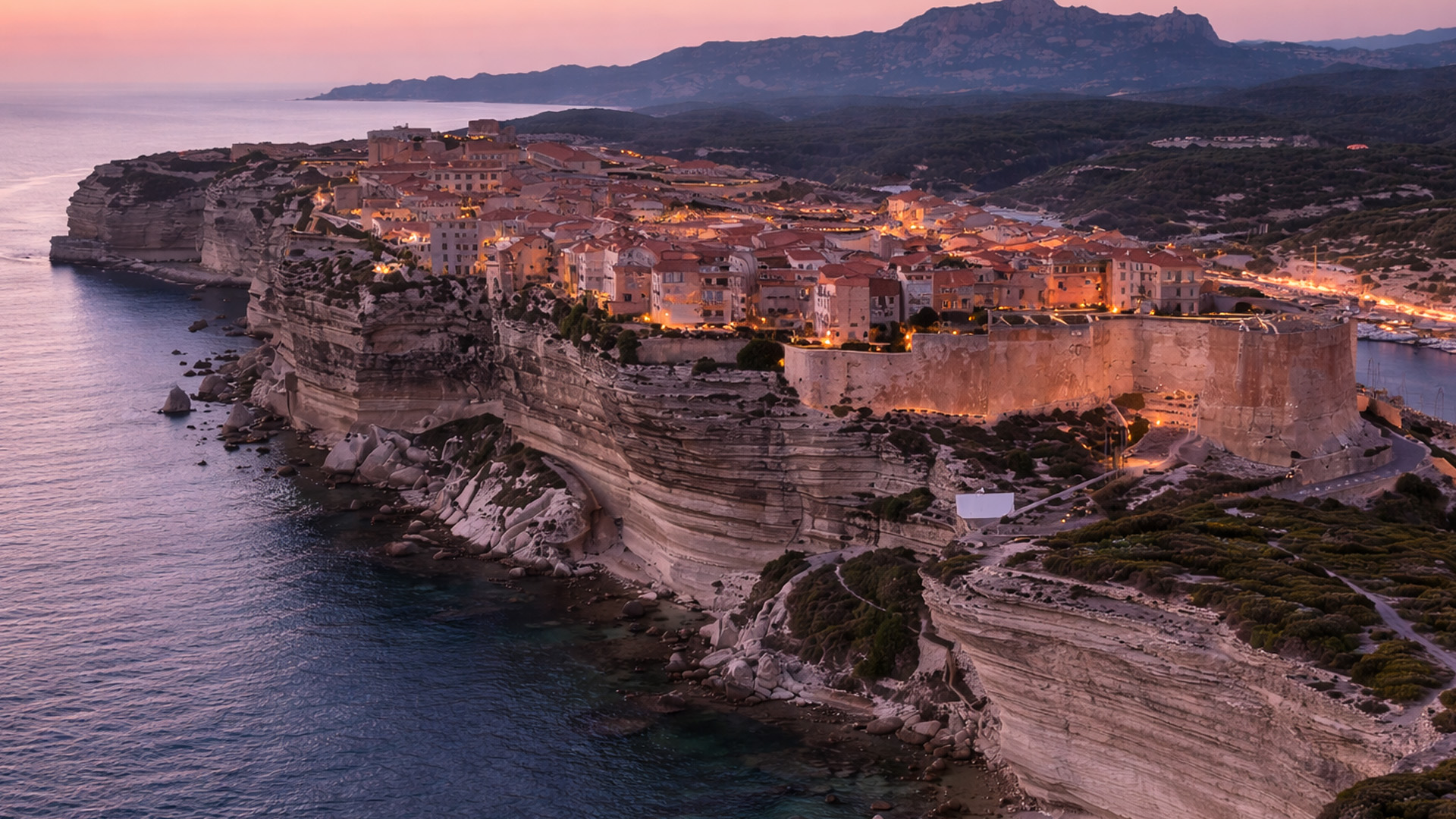 How is this town still standing on these cliffs?
