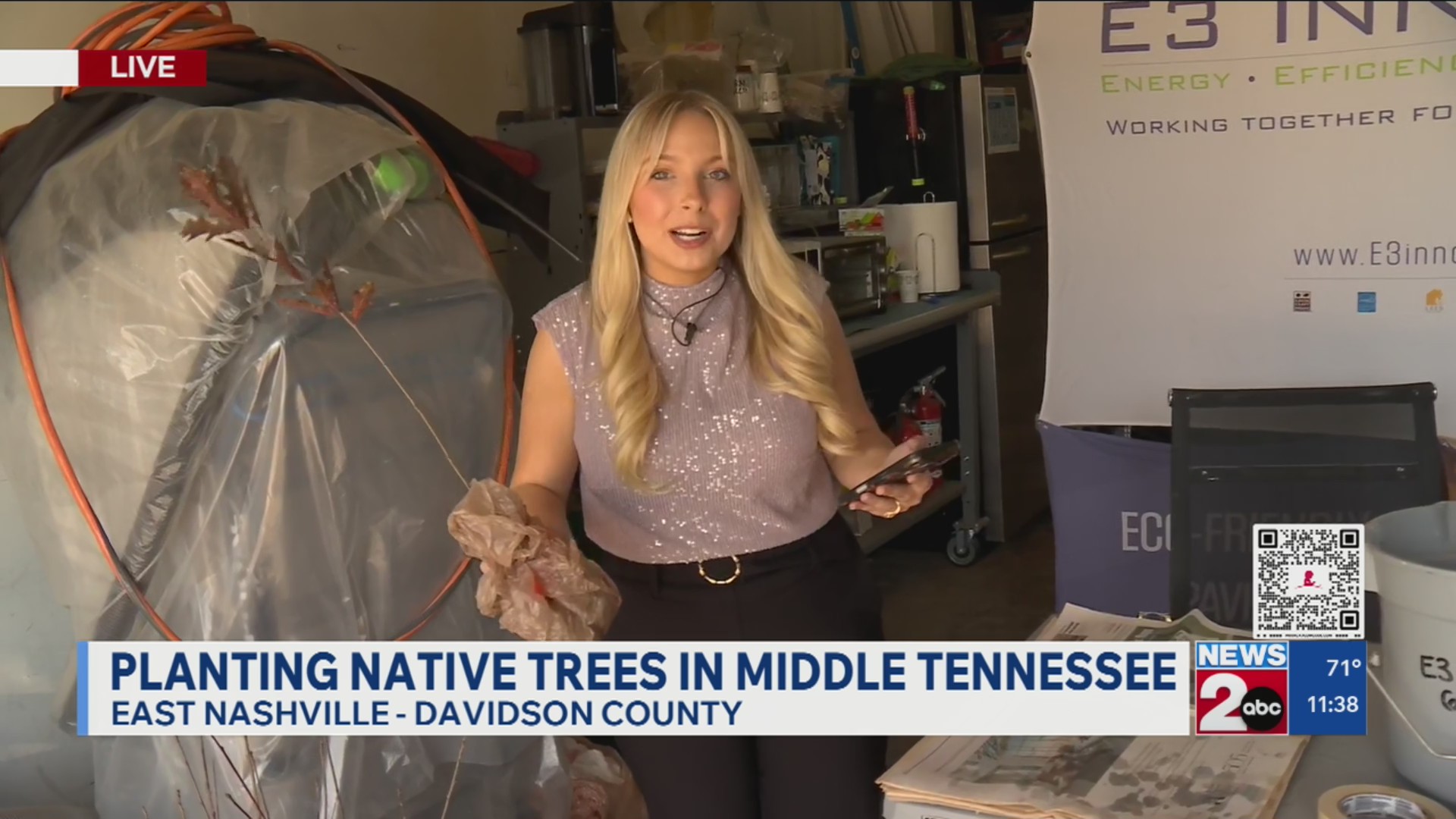 Planting native trees in Middle TN