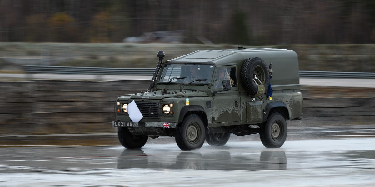 The British Army is winding down its Land Rover fleet