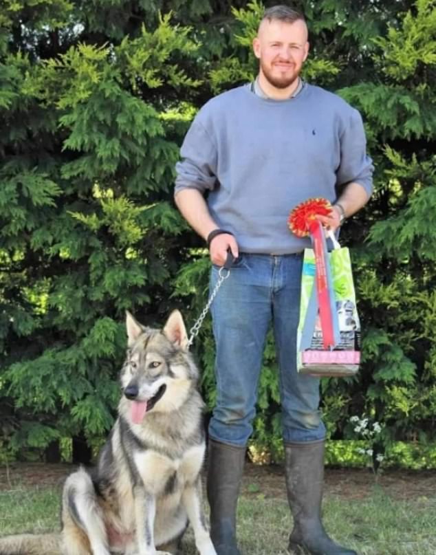 Howling mad! Man kept pack of wolves in back garden of his Grangemouth  semi-detached