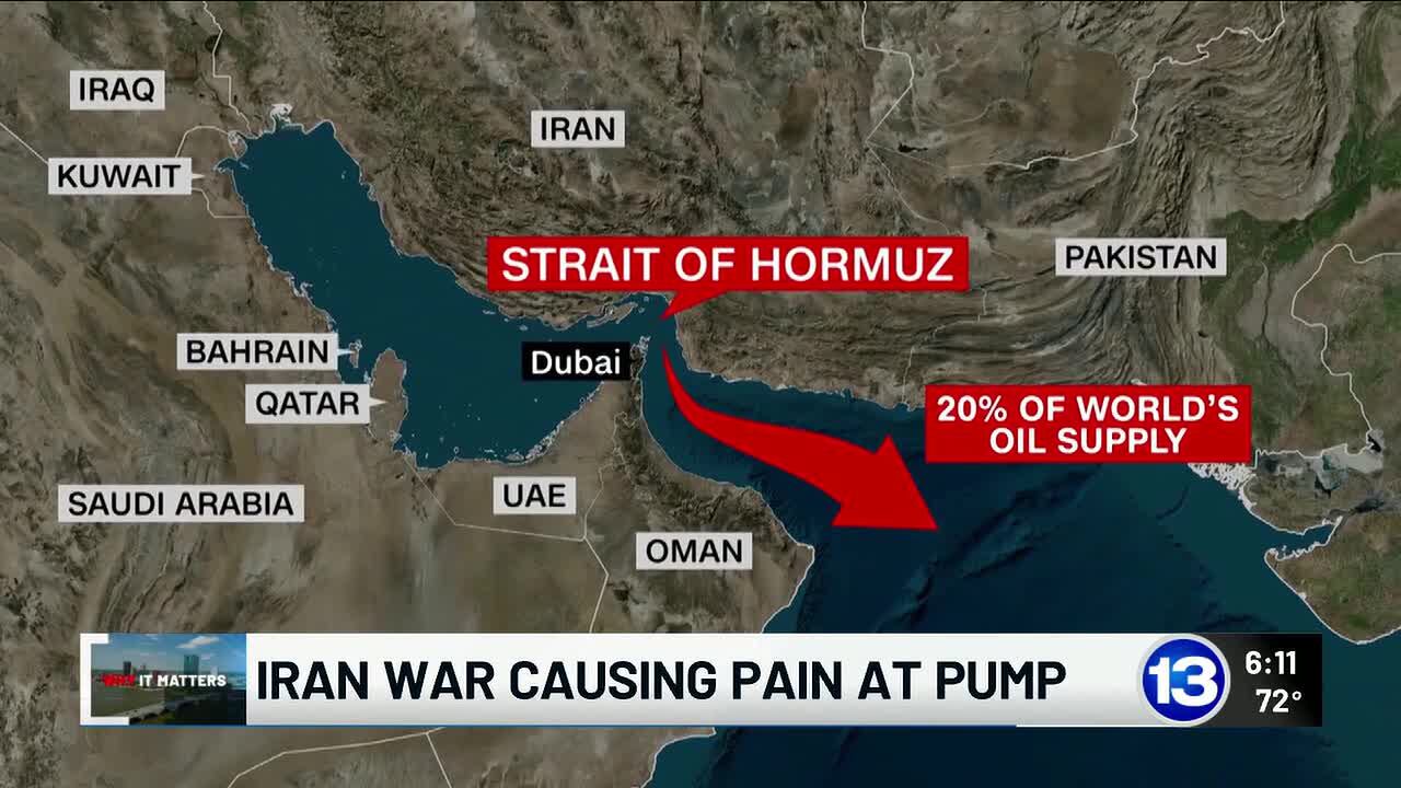 Why it matters: Gas and diesel prices climb as Iran conflict affects ...
