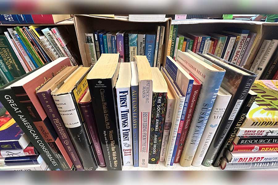 Choose from thousands of books at the Friends of the Marshall Public ...