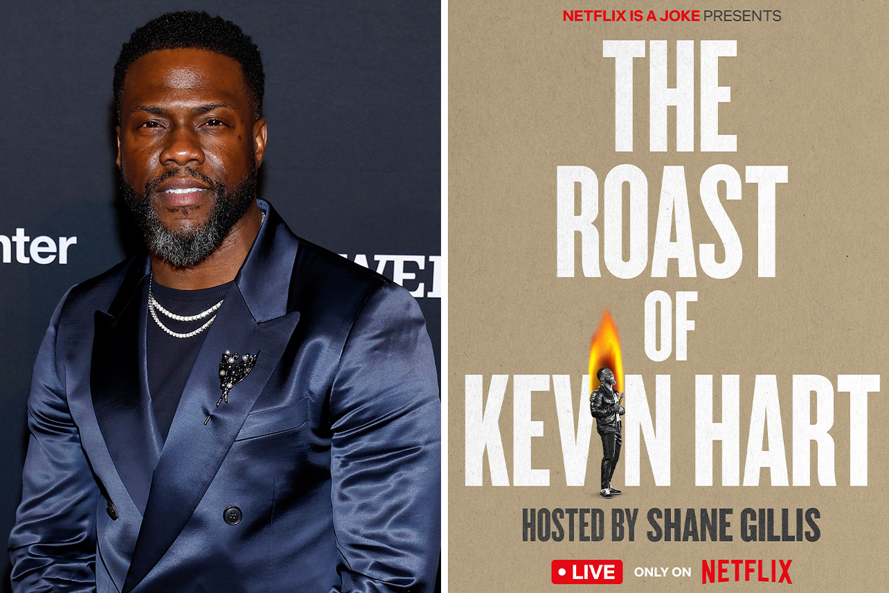 Kevin Hart will be Netflix’s next roast victim in 'The Roast of Kevin Hart'