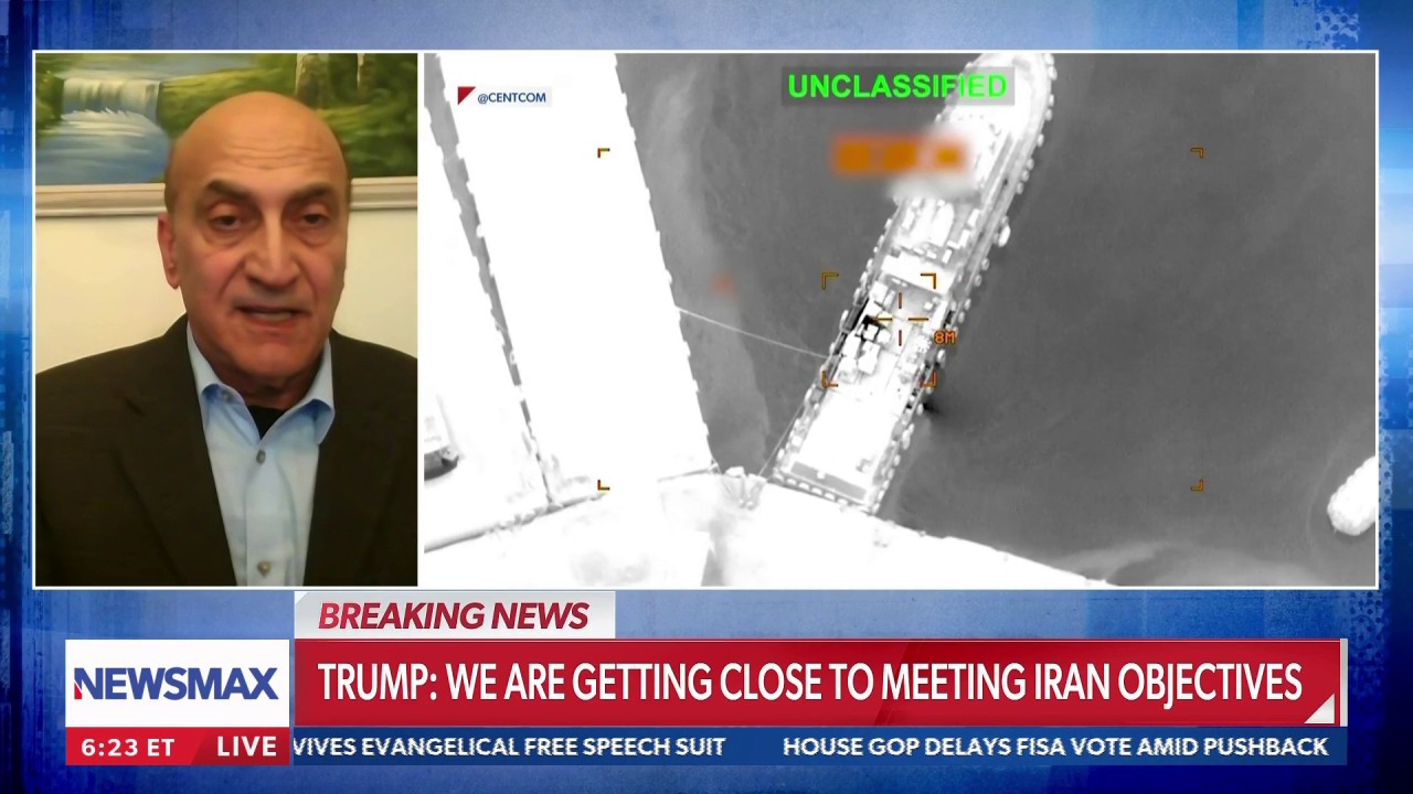 Newsmax foreign policy analyst Walid Phares says Trump is making sure ...