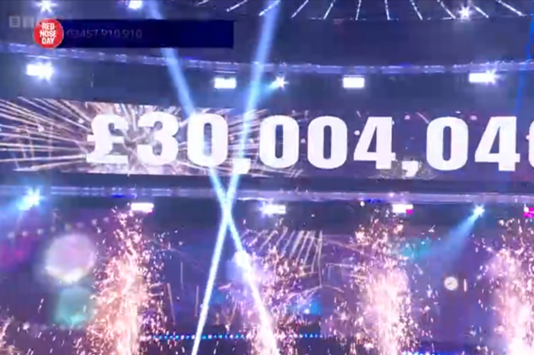 BBC Comic Relief reveal final total raised during show's 41st year