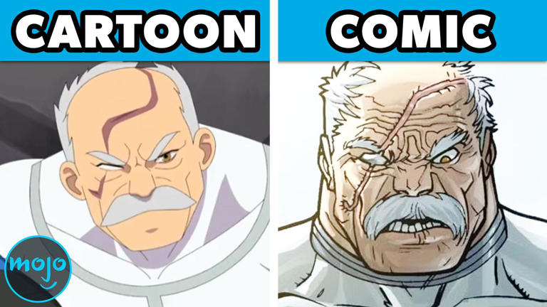 Top 30 differences between the Invincible comic and TV show