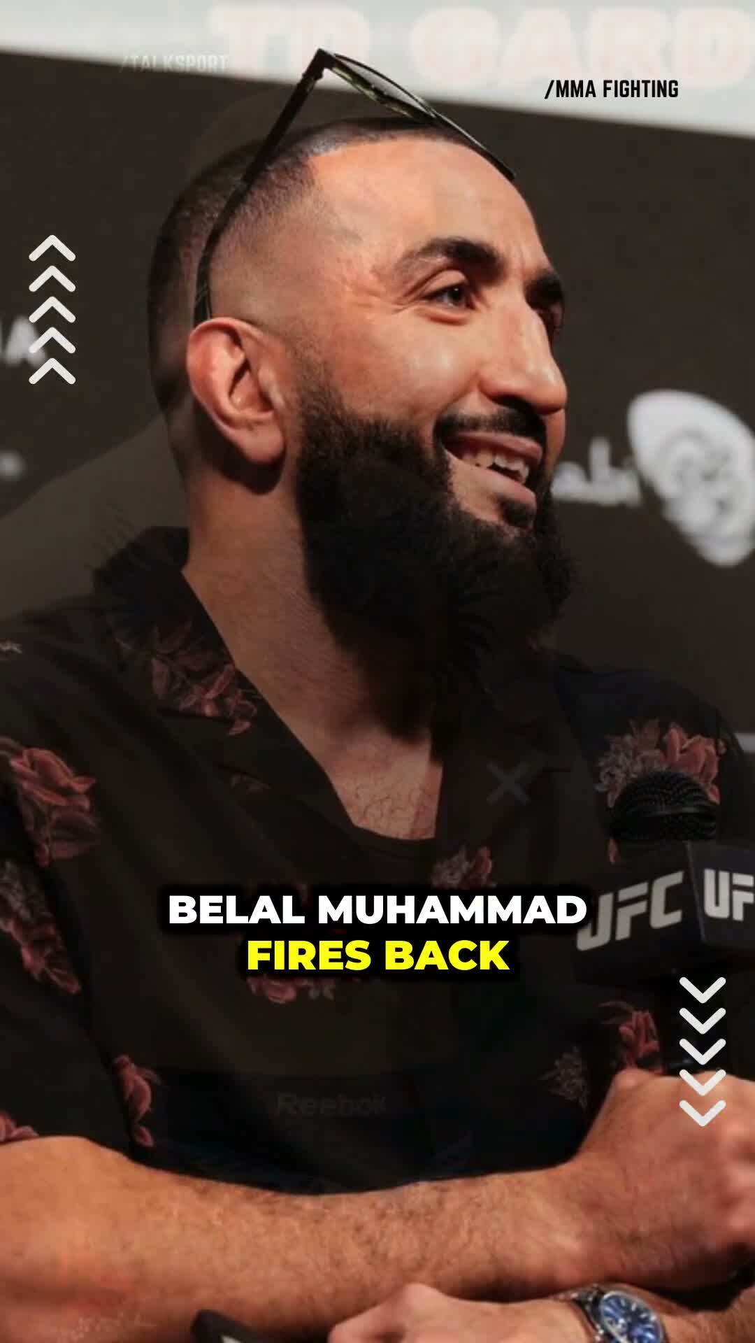 Belal Muhammad calls out Conor McGregor!