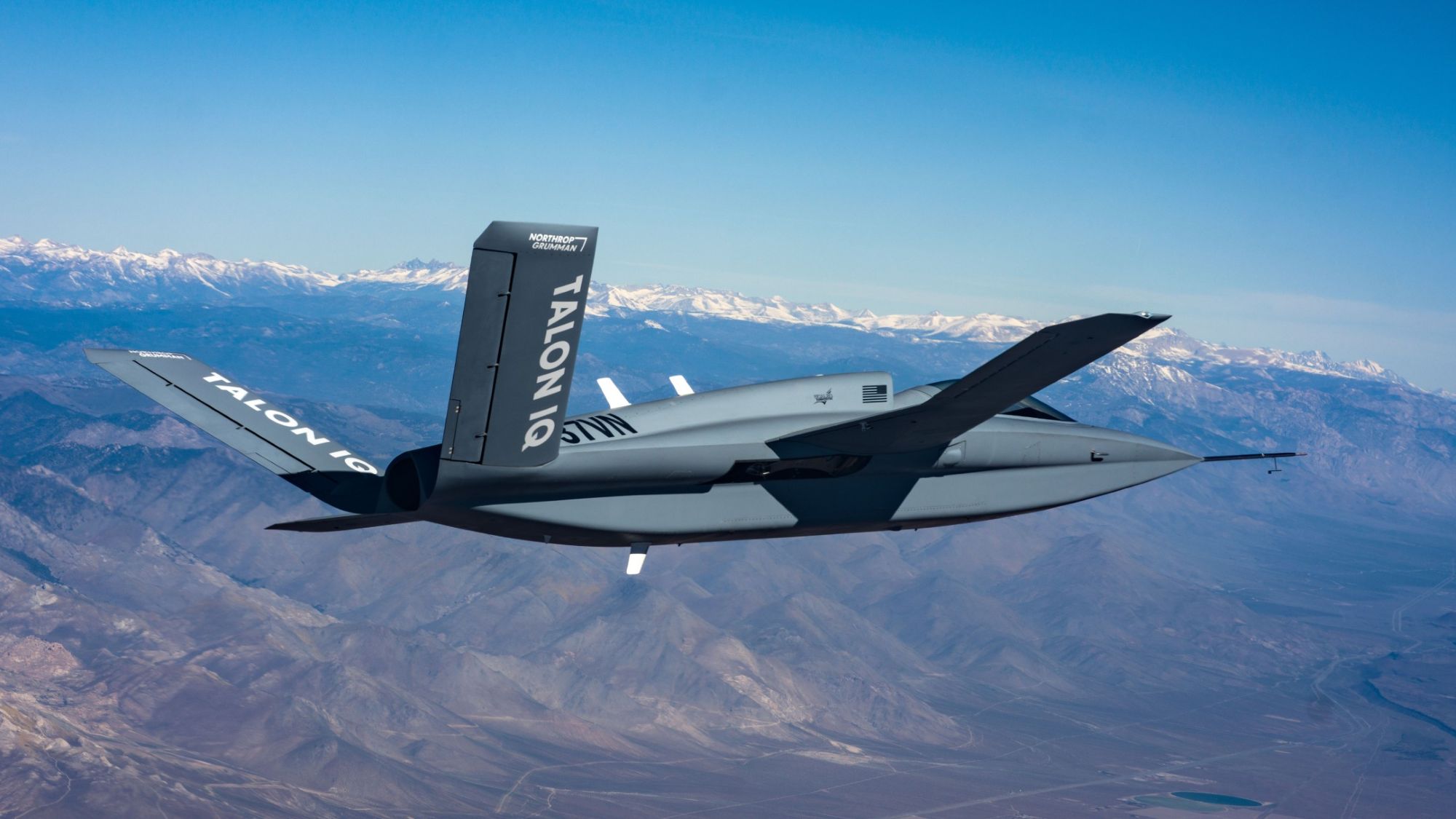 Talon IQ testbed performs simulated combat maneuvers controlled by ...