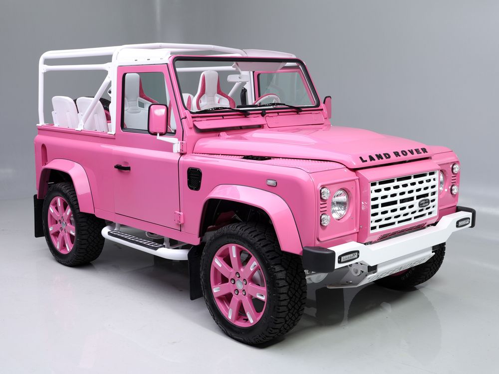 Barbie meets the trail: Inside the pink Defender 90 turning heads—and ...