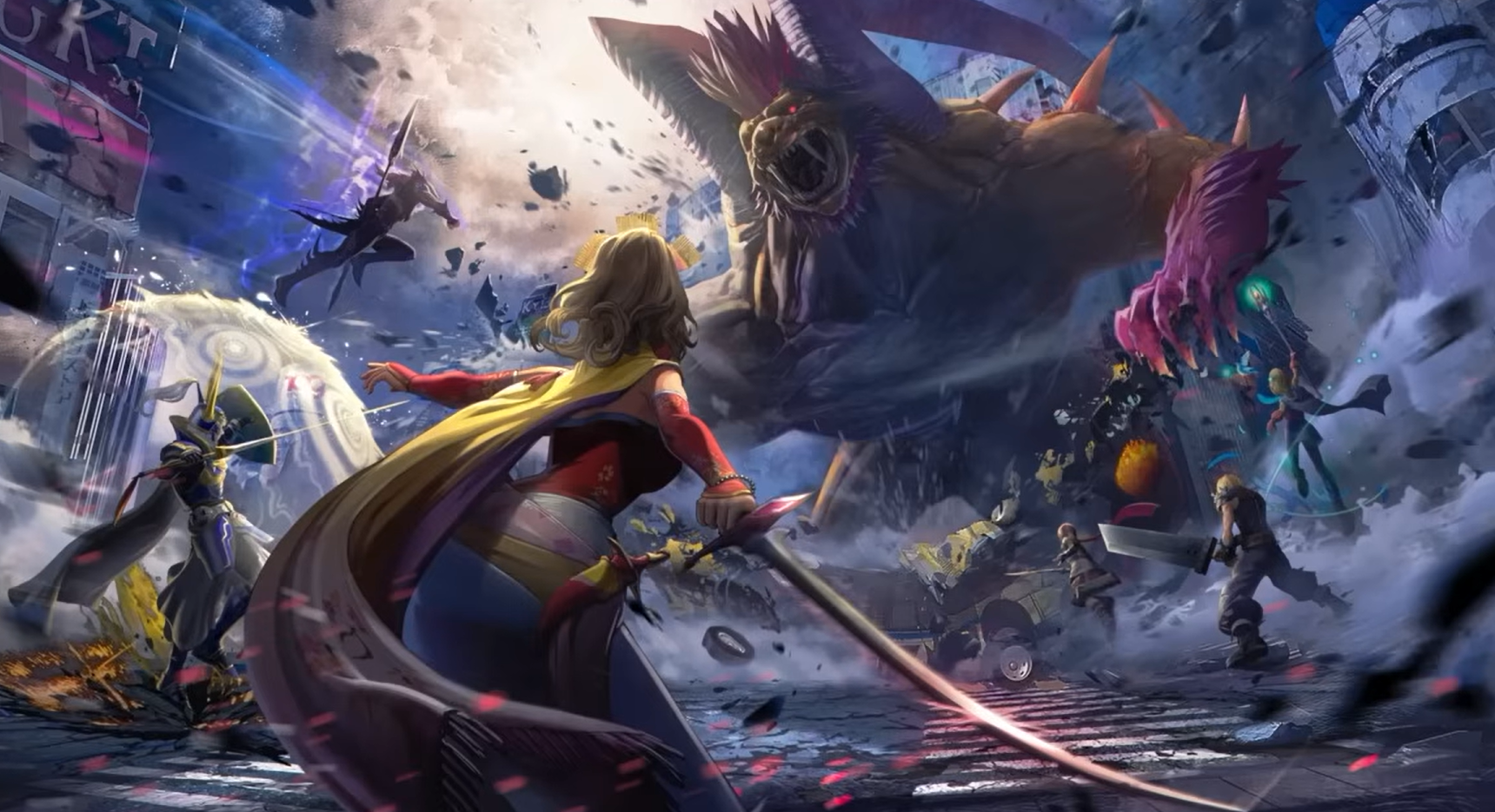 Final Fantasy mobile spin-off 'Dissidia Duellum Final Fantasy' launches ...
