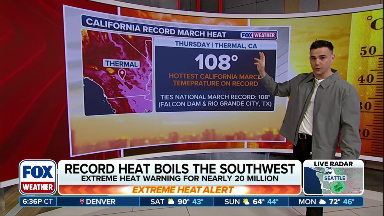Extreme temperatures boil the Southwest as record-breaking heat wave ...