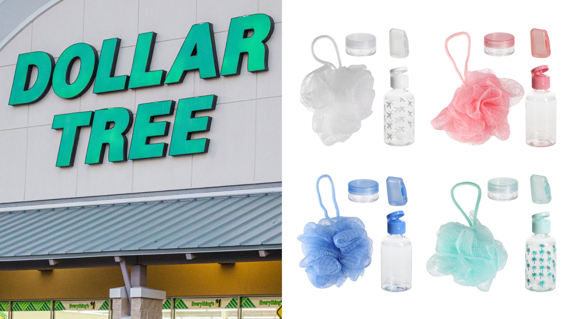 Dollar Tree travel essentials to pack for vacation for $1.25